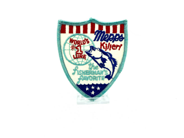 Vintage Mepps Killer World's #1 Lure Fishing Patch