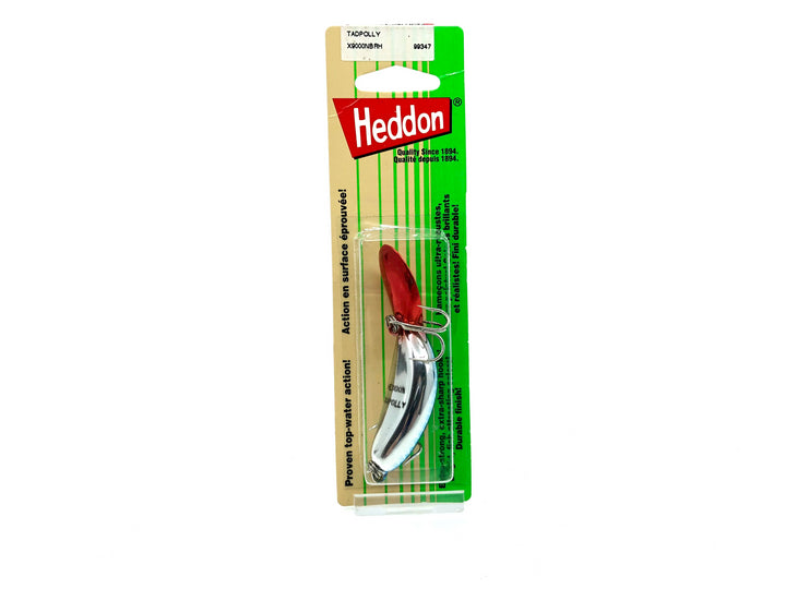 Heddon Tadpolly 9000 NBRH Chrome Blue Red Head Color New on Card Old Stock