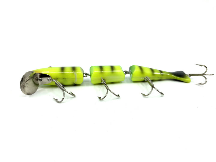 Radtke Pike Minnow Three Piece Fire Tiger Variant Color