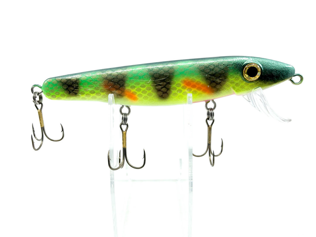 Bradrock Molly Bait 7 1/4" Musky Lure in Perch Variant Color