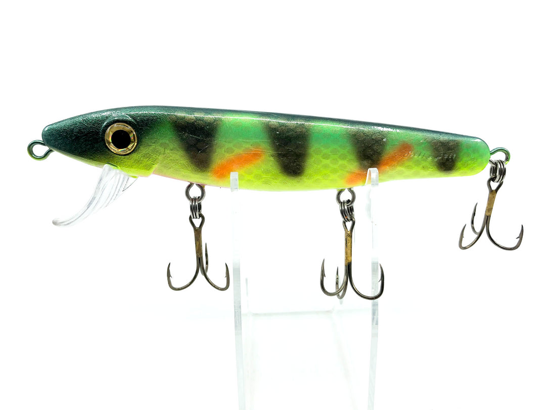 Bradrock Molly Bait 7 1/4" Musky Lure in Perch Variant Color