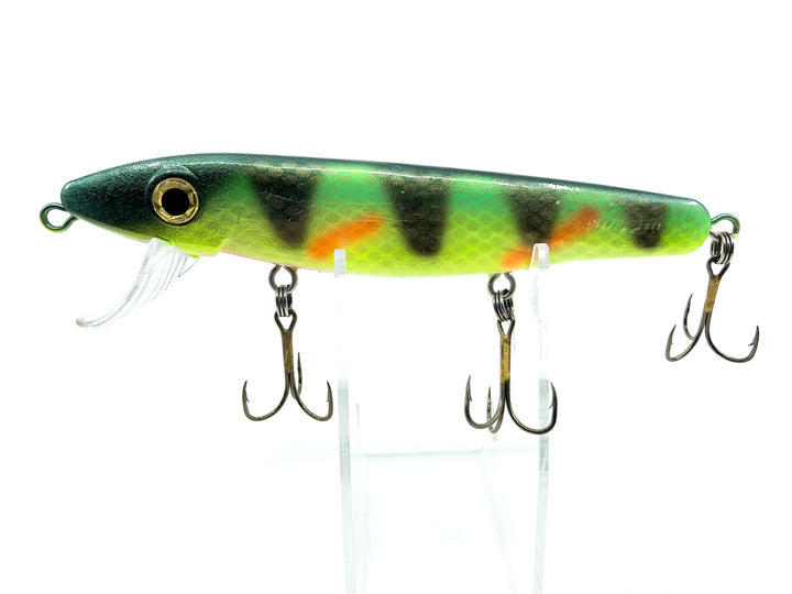 Bradrock Molly Bait 7 1/4" Musky Lure in Perch Variant Color