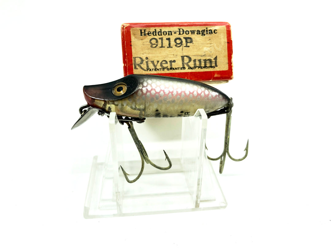 Heddon River Runt 9119P Shiner Scale Color with Brush Box / Paper