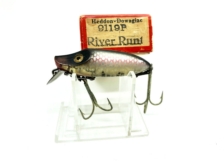 Heddon River Runt 9119P Shiner Scale Color with Brush Box / Paper