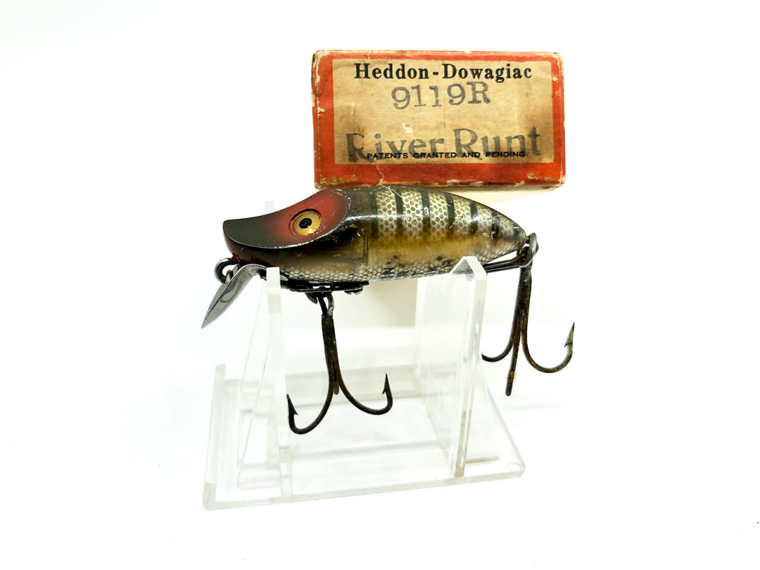 Heddon River Runt 9119R Natural Scale Color with Brush Box / Paper