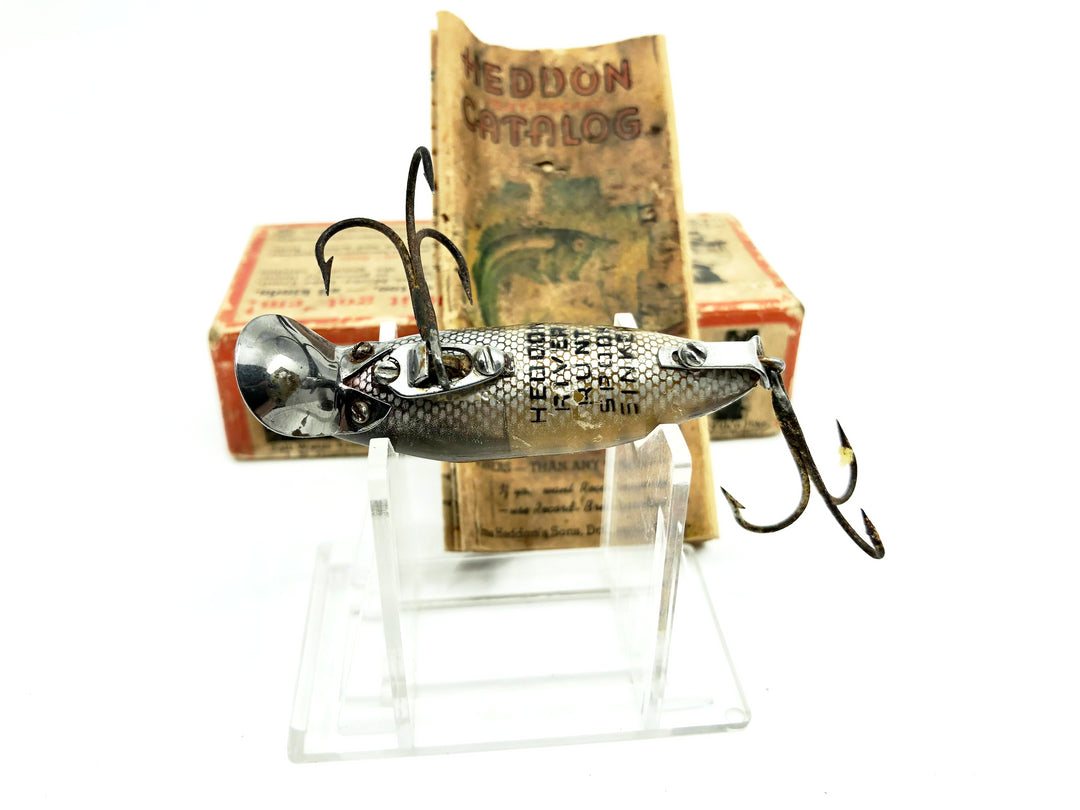 Heddon River Runt 9119R Natural Scale Color with Brush Box / Paper