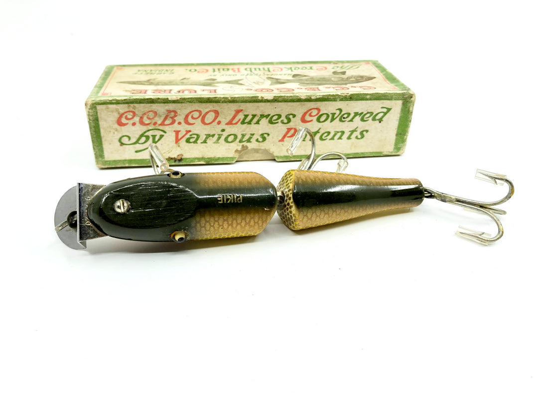 Creek Chub 2600 Jointed Pikie Minnow 2604 Golden Shiner Color with Box