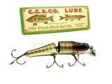 Creek Chub 2600 Jointed Pikie Minnow 2600 Pikie Color with Box 1949 Dated