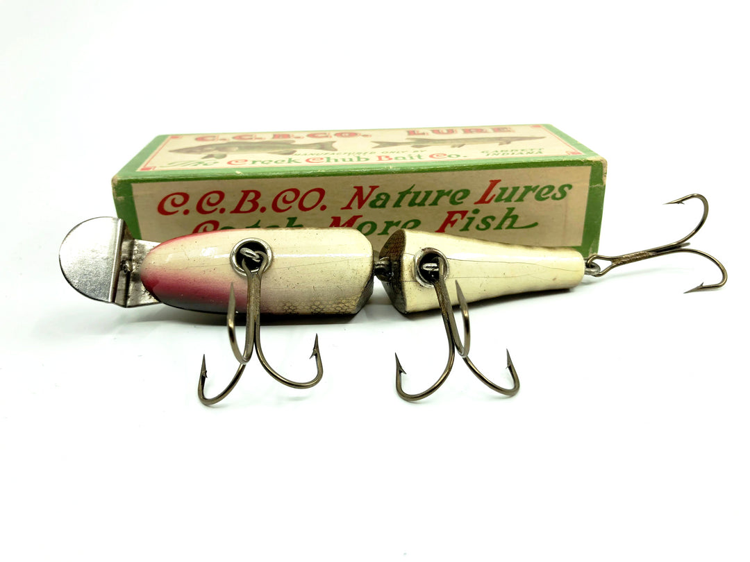 Creek Chub 2600 Jointed Pikie Minnow 2600 Pikie Color with Box 1949 Dated