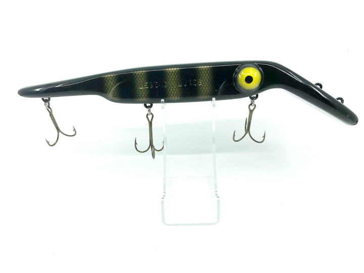 Legend Lures "The Legend" Black and Gold Scale Color 14" Musky Bait