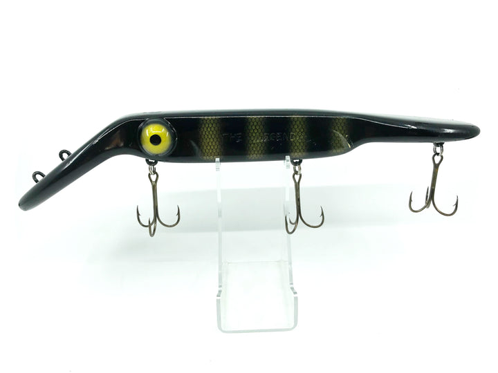 Legend Lures "The Legend" Black and Gold Scale Color 14" Musky Bait