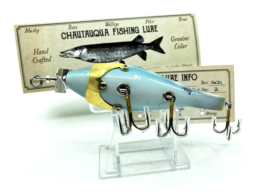 Chautauqua Custom Spindiver in Blue Tangerine Color