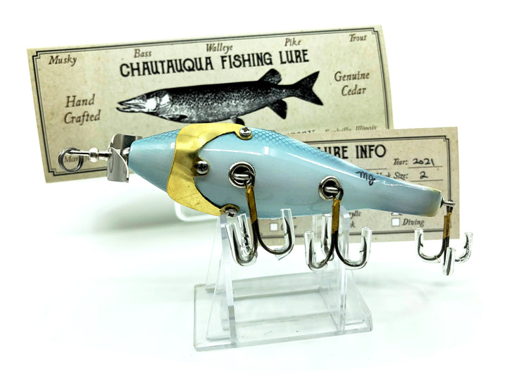 Chautauqua Custom Spindiver in Blue Tangerine Color