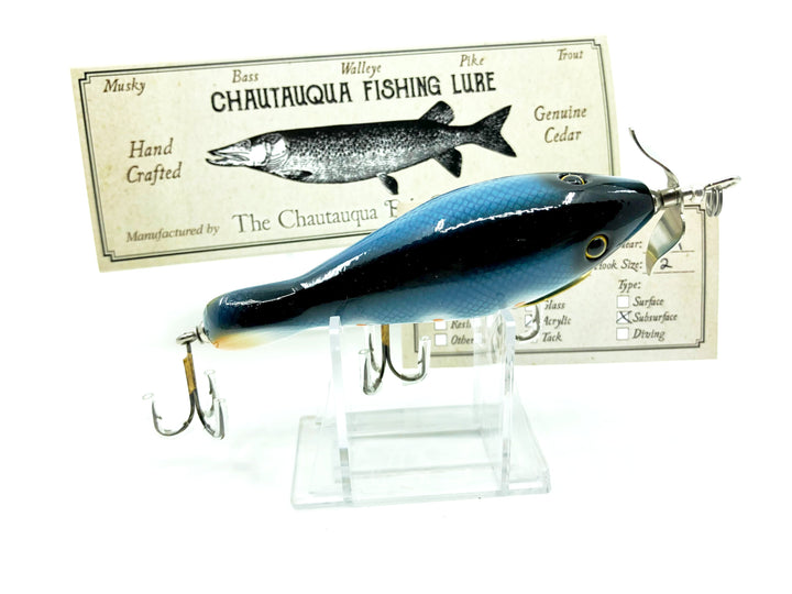 Chautauqua Custom Spindiver in Blue Tangerine Color