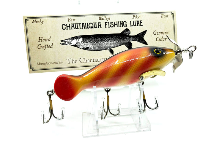 Chautauqua Custom Spindiver in Red Bar Perch Color