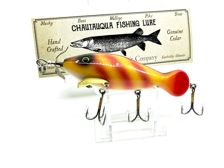 Chautauqua Custom Spindiver in Red Bar Perch Color