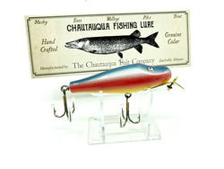 Chautauqua Custom Pike-Oreno in Red-Side Minnow Color