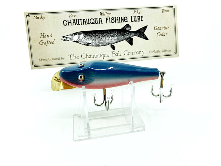 Chautauqua Custom Pike-Oreno in Red-Side Minnow Color