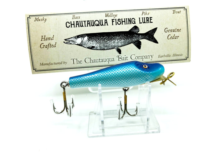 Chautauqua Custom Pike-Oreno in Blue Scale Color