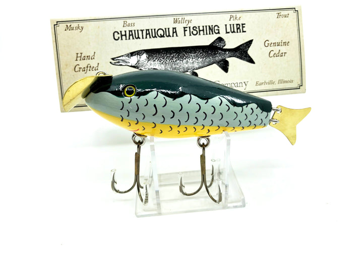 Chautauqua Custom Wagtail Wobbler in Aquamarine Color