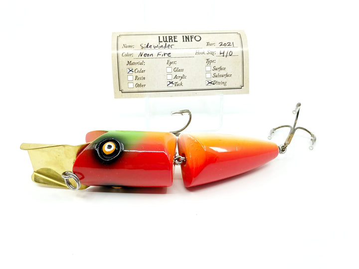 Chautauqua Custom Sidewinder in Neon Fire Color