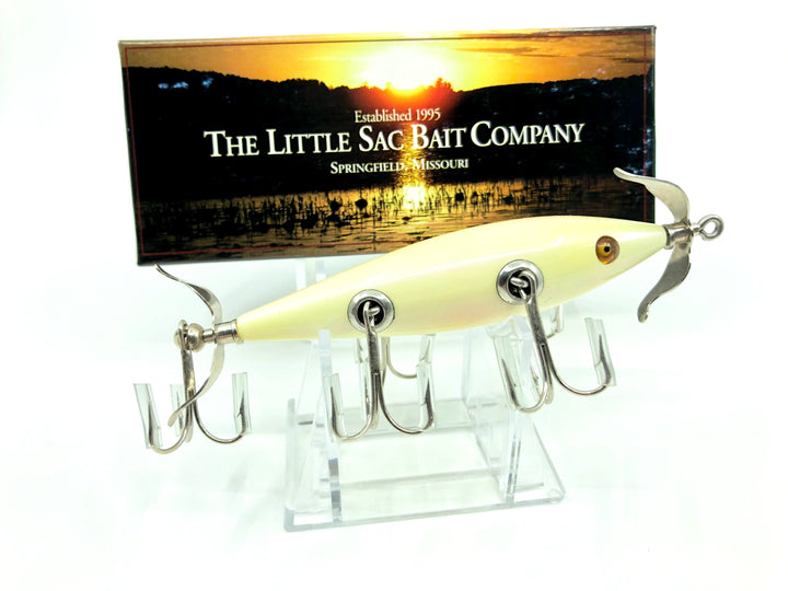 Little Sac Bait Company Meramec Minnow Pearl Color Signed Box 49/125
