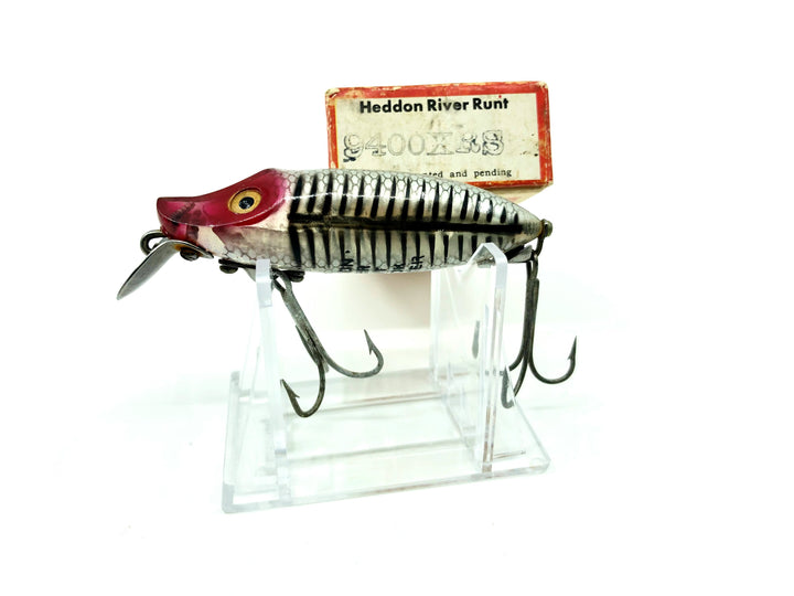 Heddon River Runt Spook Floater 9400-XRS Silver Shore Minnow Color with Box