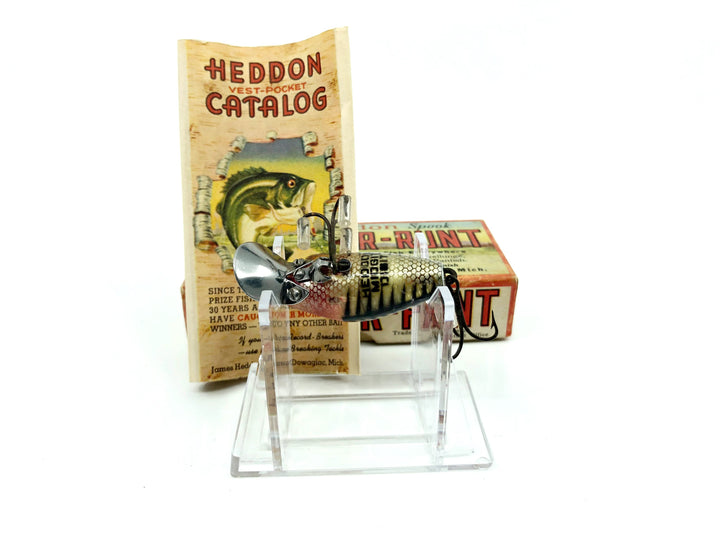 Heddon River Runt Midgit-Digit 9020-XRS Silver Shore Minnow Color with Box
