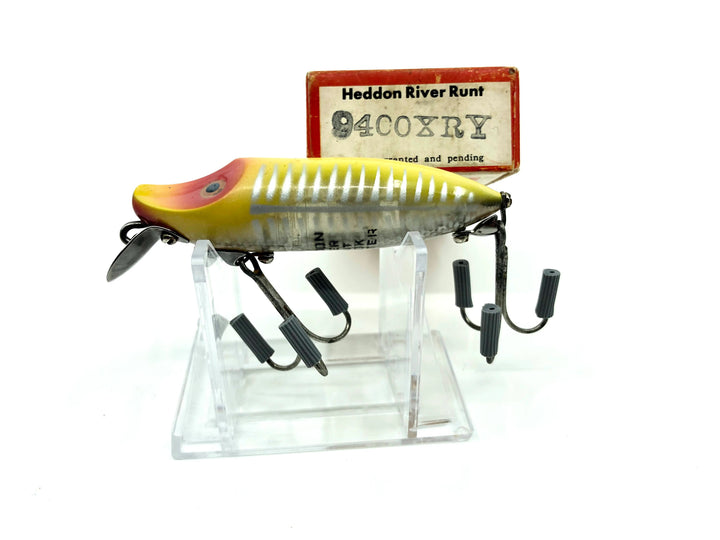 Heddon River Runt Spook Floater 9400-XRY Yellow Shore Minnow Color with Box