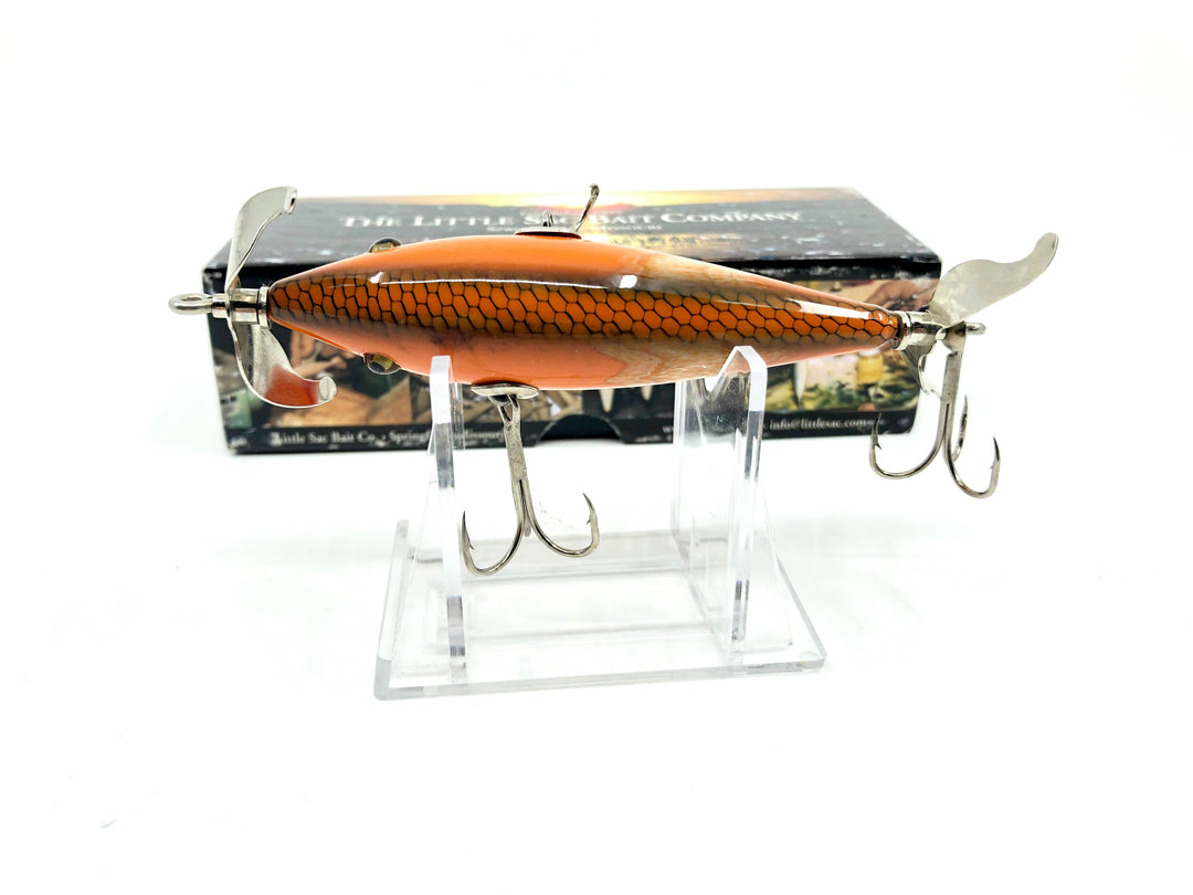 Little Sac Bait Company Niangua Minnow Jack-O-Lantern 2007 Color Signed Box 52/135