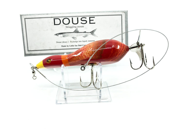 Little Sac Bait Company Douse (Struggling Mouse) Brown Marbleized Color with Box