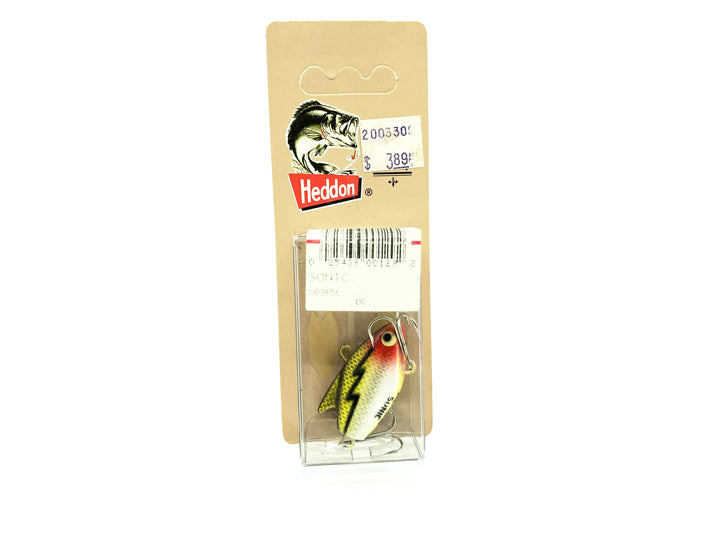 Heddon Sonic 385 L Perch Color New on Card Old Stock