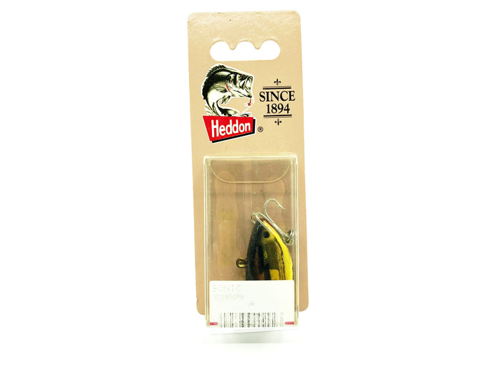 Heddon Sonic 385 GPB Gold Plated Black Back Color New on Card Old Stock