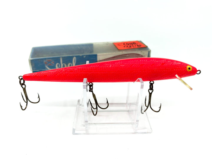 Vintage Rebel Minnow 399 Solid Red Color with Box