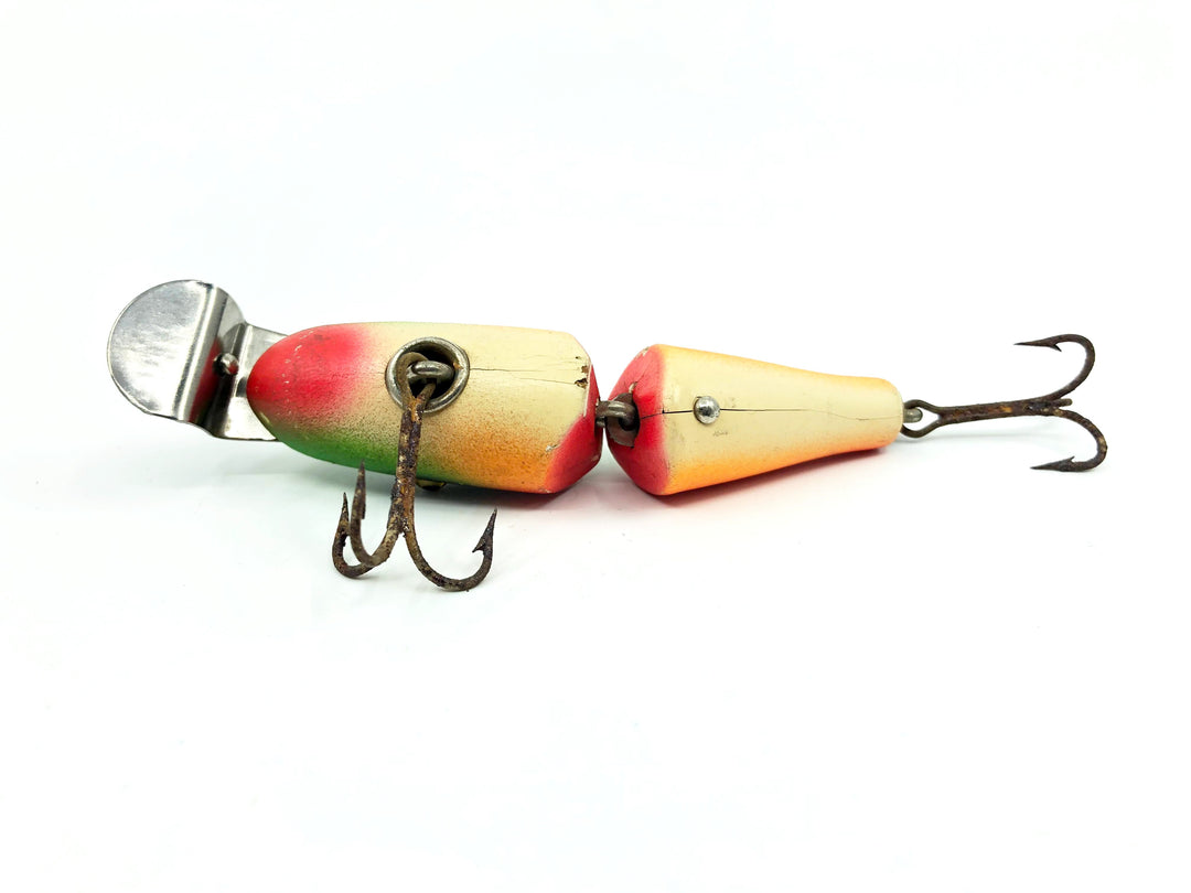 Creek Chub 2700 Baby Jointed Pikie in 2731 Rainbow Fire Color