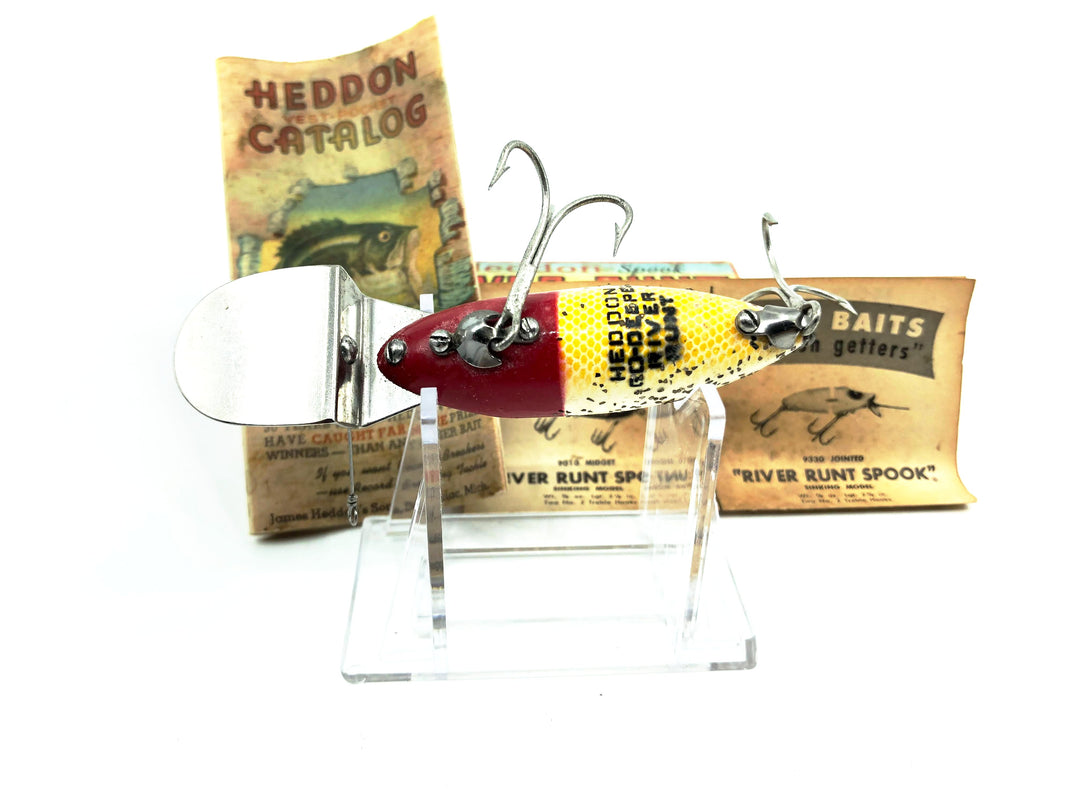 Heddon Go Deeper River Runt D9110RHF Red Head Flitter Color with Box