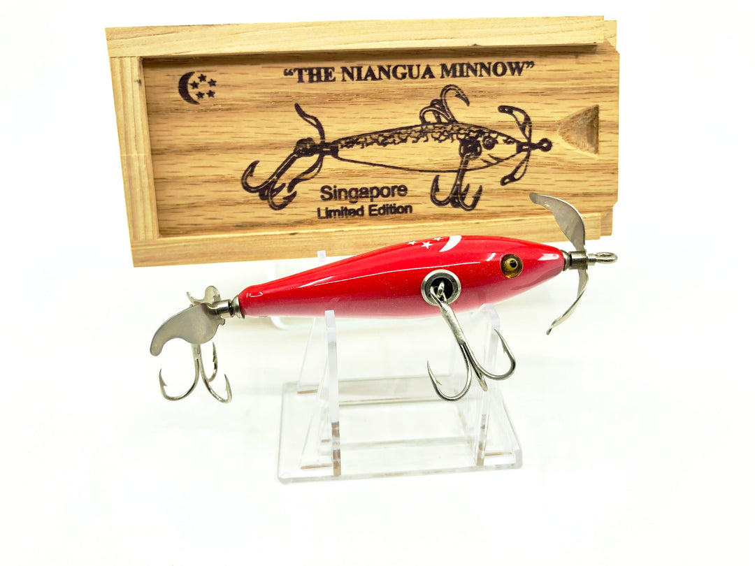 Little Sac Bait Company Niangua Minnow Singapore Limited Edition Color Wooden Box