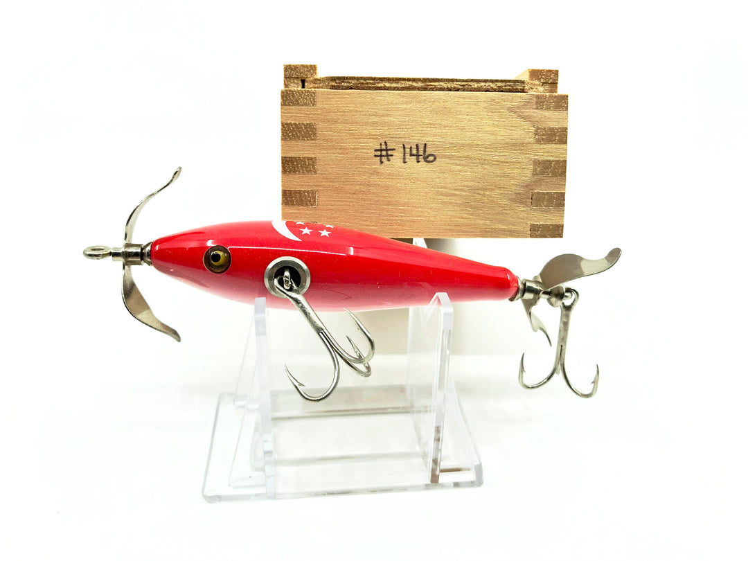 Little Sac Bait Company Niangua Minnow Singapore Limited Edition Color Wooden Box