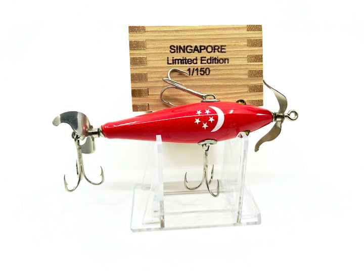 Little Sac Bait Company Niangua Minnow Singapore Limited Edition Color Wooden Box