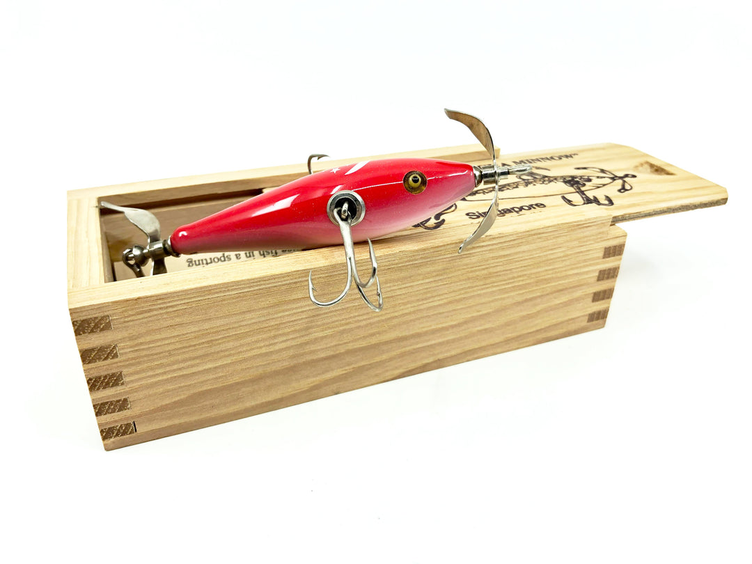 Little Sac Bait Company Niangua Minnow Singapore Limited Edition Color Wooden Box