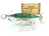 Little Sac Bait Company Meramec Minnow Green Crackleback Color Signed Wooden Box 38/74 2004