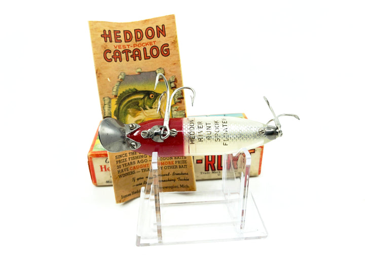 Heddon Floating River Runt 9400-RH Red Head White Body Color with Box
