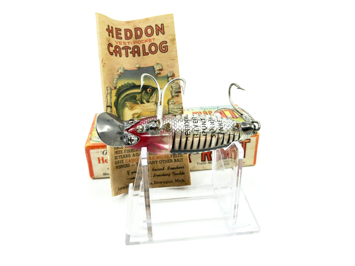 Heddon Sinker River Runt 9110-XRS Silver Shore Minnow Color with Box