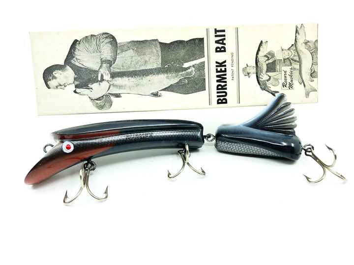 Tony Burmek B1 Magnum Musky Lure Black Scale Color with Box