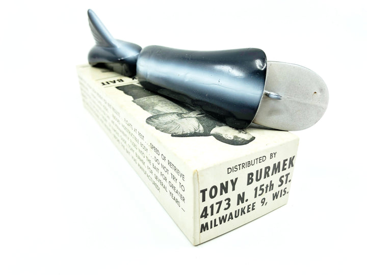 Tony Burmek B1 Magnum Musky Lure Black Scale Color with Box