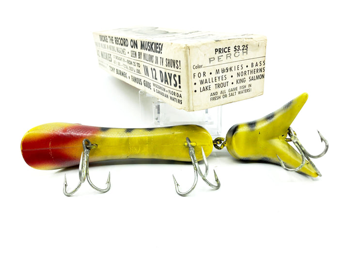 Tony Burmek Top Secret Musky Lure Perch Color with Box