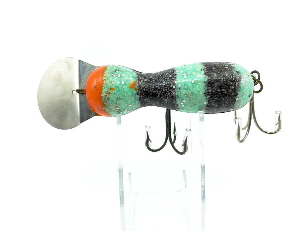 Len Hartman Musky Bug in Blue/Green and Black Color
