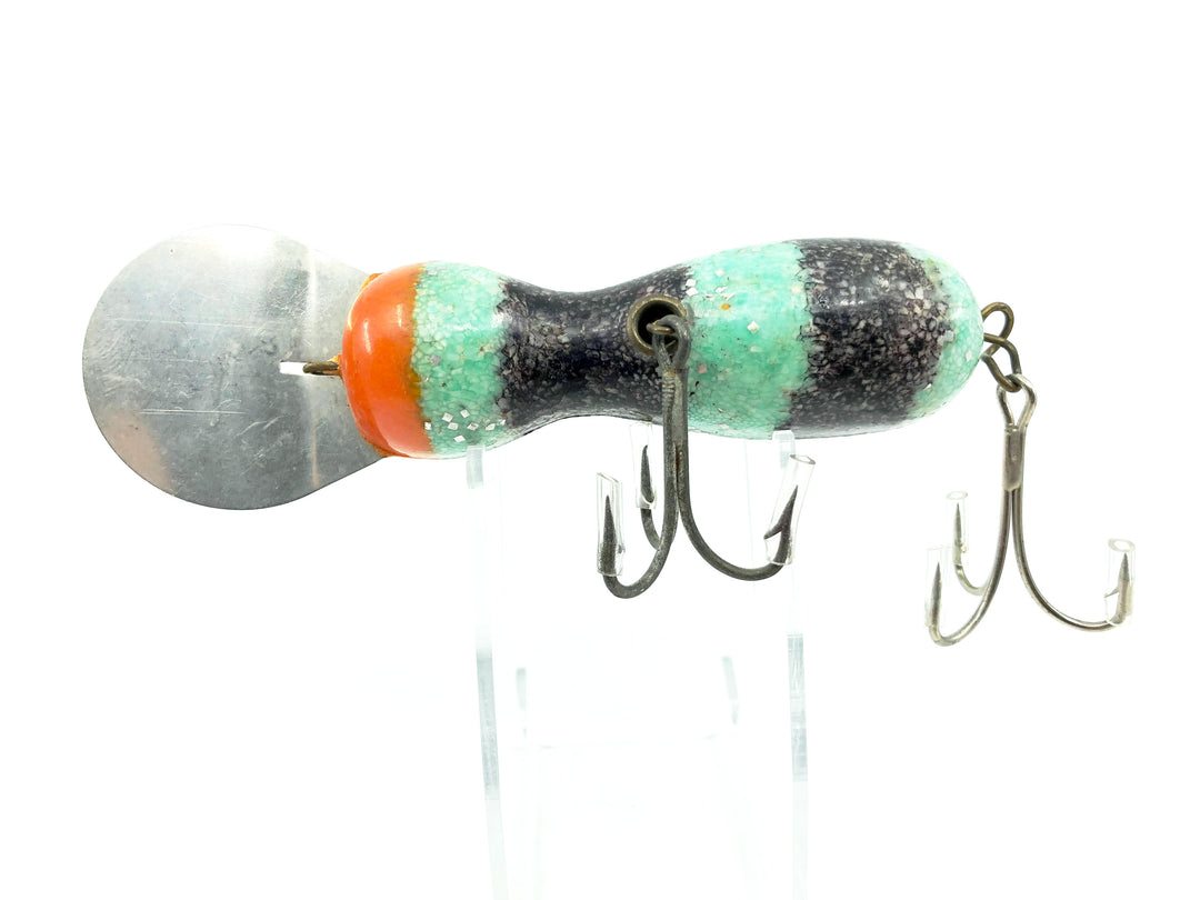 Len Hartman Musky Bug in Blue/Green and Black Color