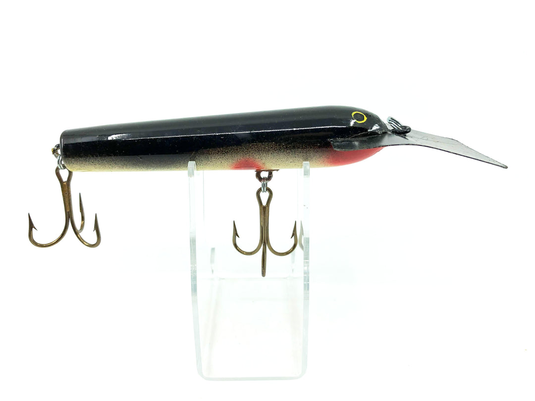 Len Hartman Musky Lure in Black and White Color