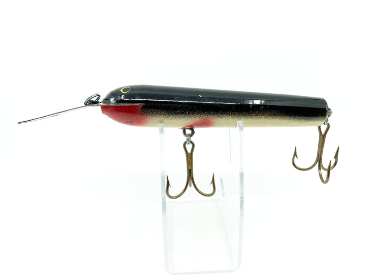 Len Hartman Musky Lure in Black and White Color